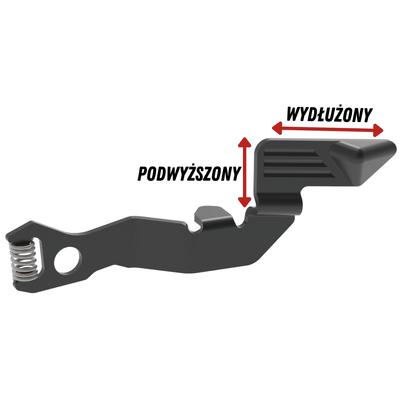 kagwerks podwyzszony powiekszony zrzut zamka glock 43 43x 48 slimline a079 00819 000