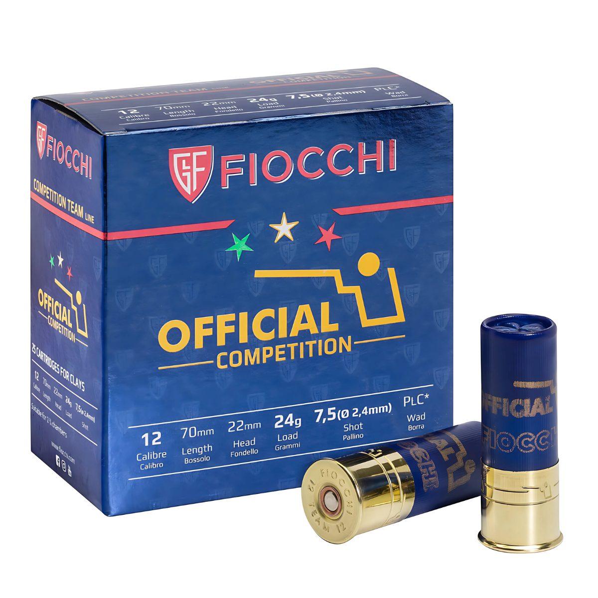 fiocchi official trap 12 70 24g 7 5