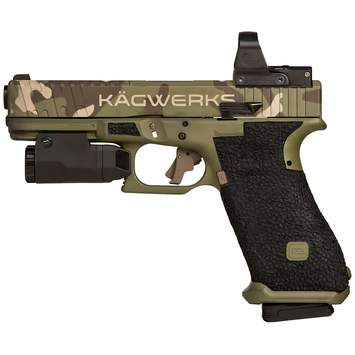 primatia kagwerks podwyzszony powiekszony zrzut zamka glock gen 3 i 4