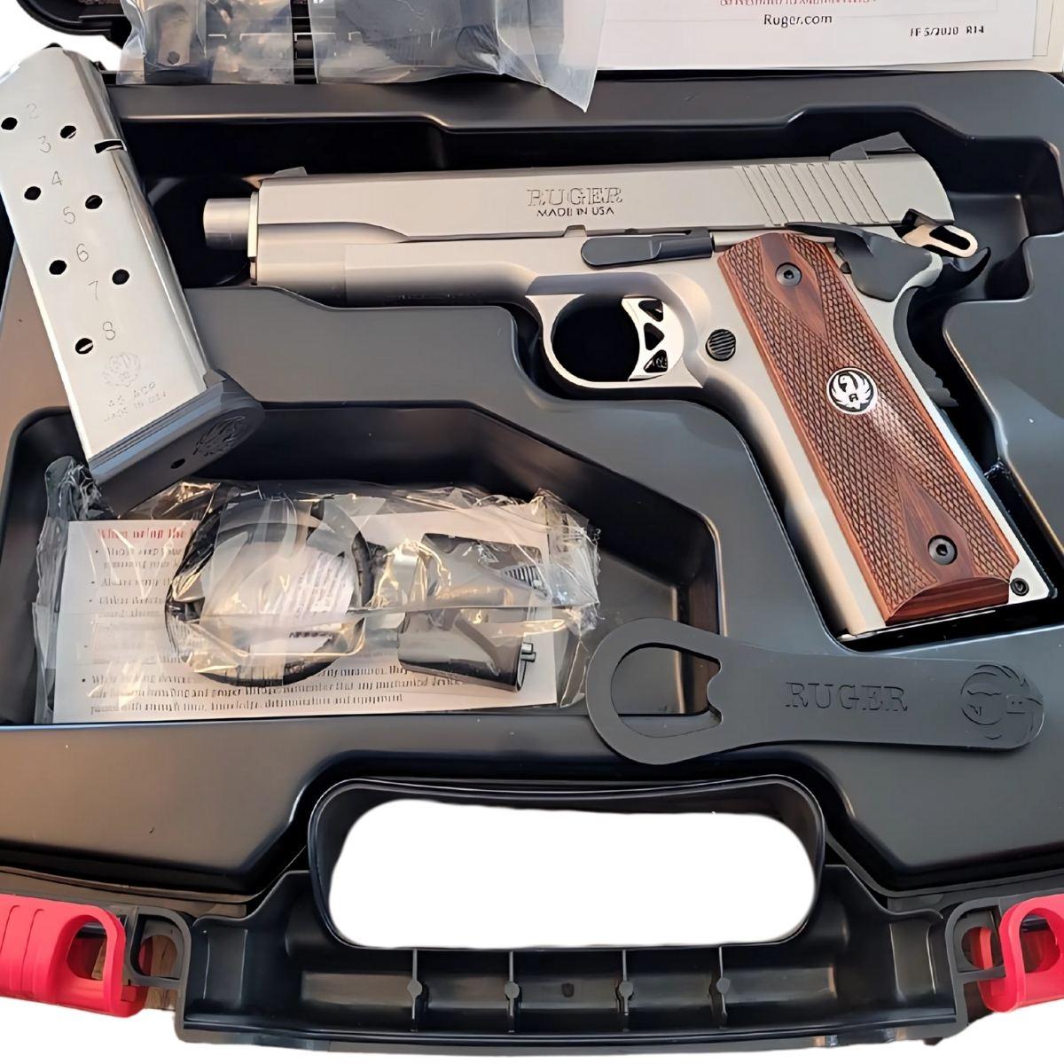 ruger sr1911 45acp 6700 uzywany jak nowy