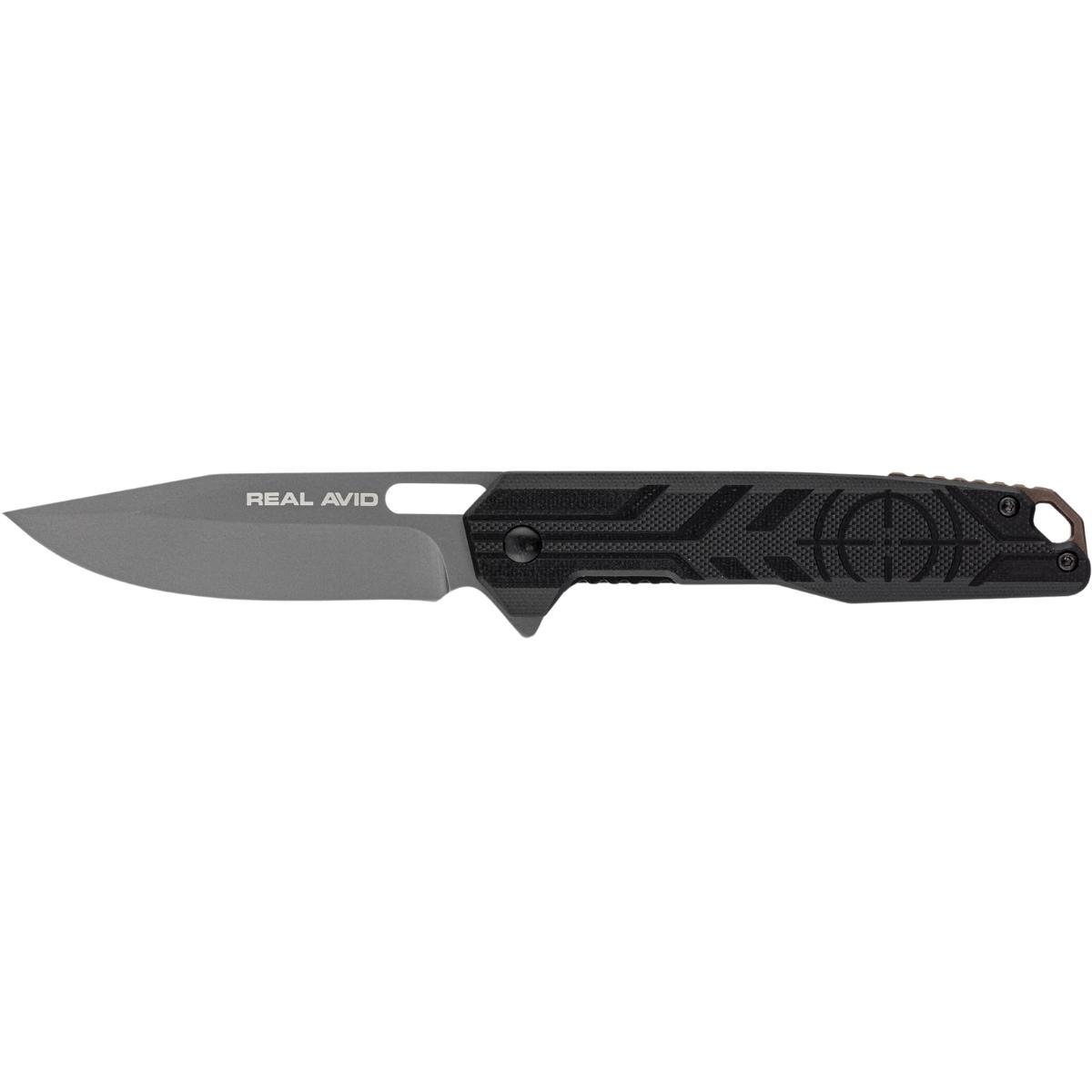 real avid noz skladany edc rav 7 g10 czarny avrav7