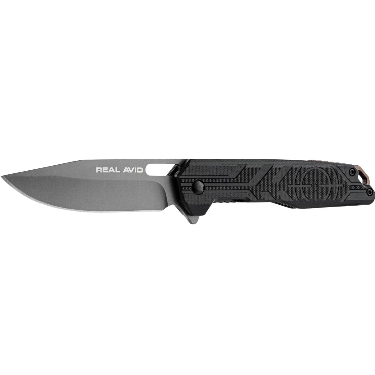 real avid noz skladany edc rav 7 g10 czarny avrav7