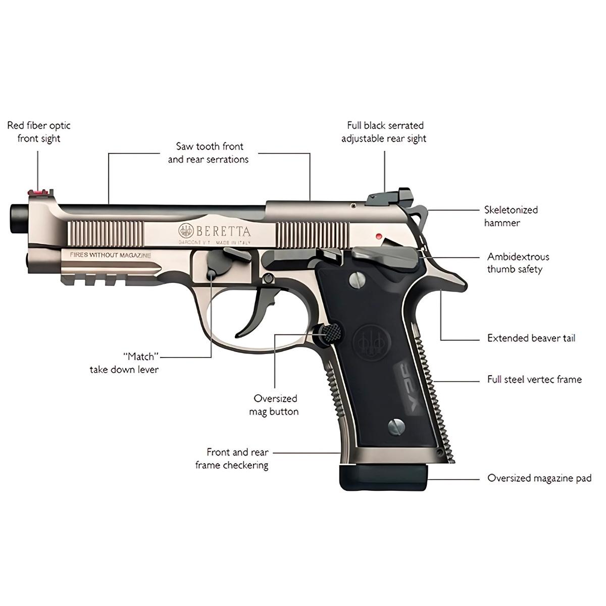 beretta 92x target performance