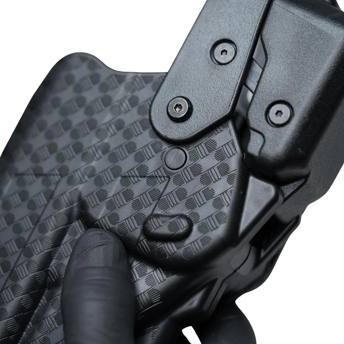 alien gear holsters kabura lv3 do pistoletu glock 19 23 44 45 17 22 47 z latarka rapid force duty lewa czarna r3 m 0057 bk lh ll