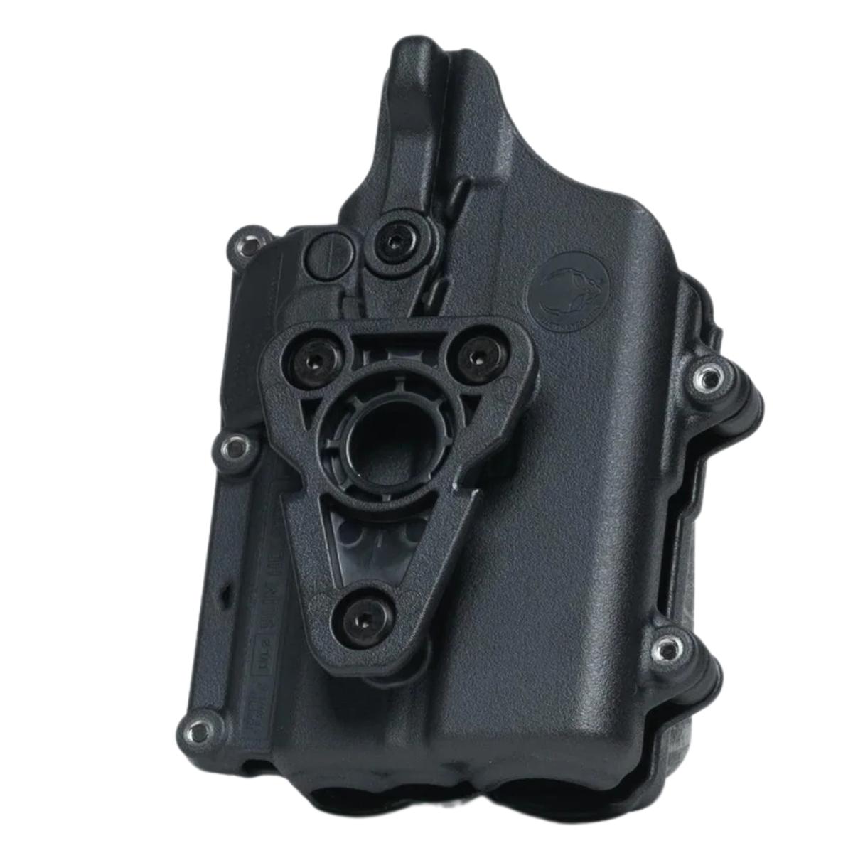 alien gear holsters kabura lv2 do pistoletu glock 19 23 44 45 pletwa z optyka z latarka rapid force slim prawa r2 p 0057 bk rh c