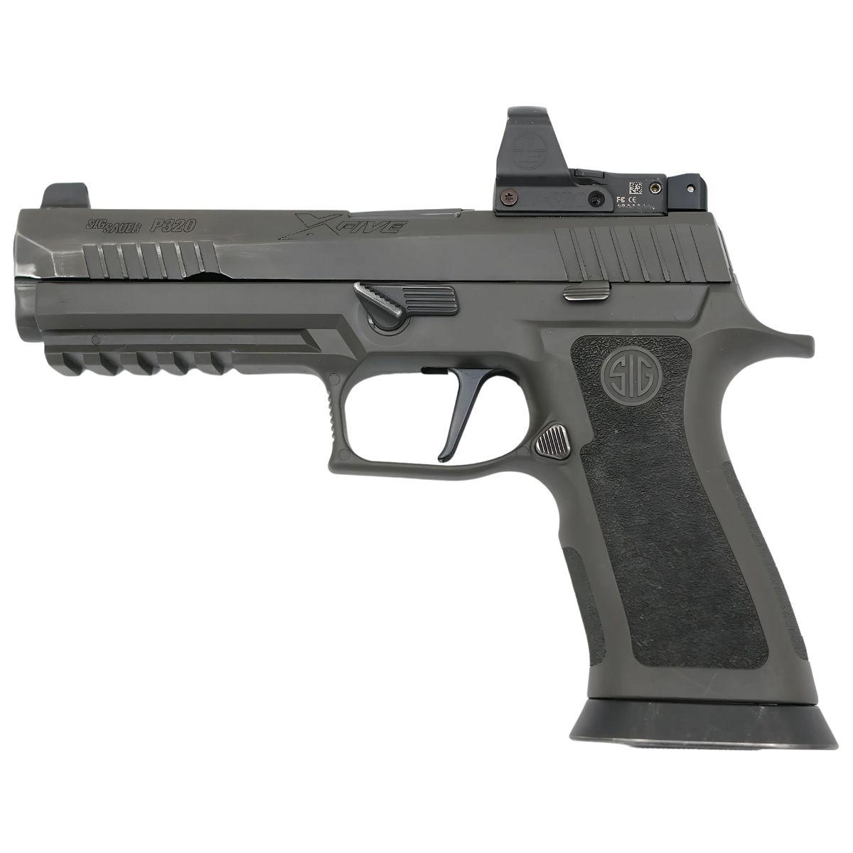 sig sauer xfive legion leupold delta point pro grayguns