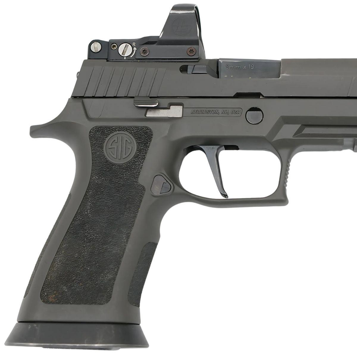 sig sauer xfive legion leupold delta point pro grayguns