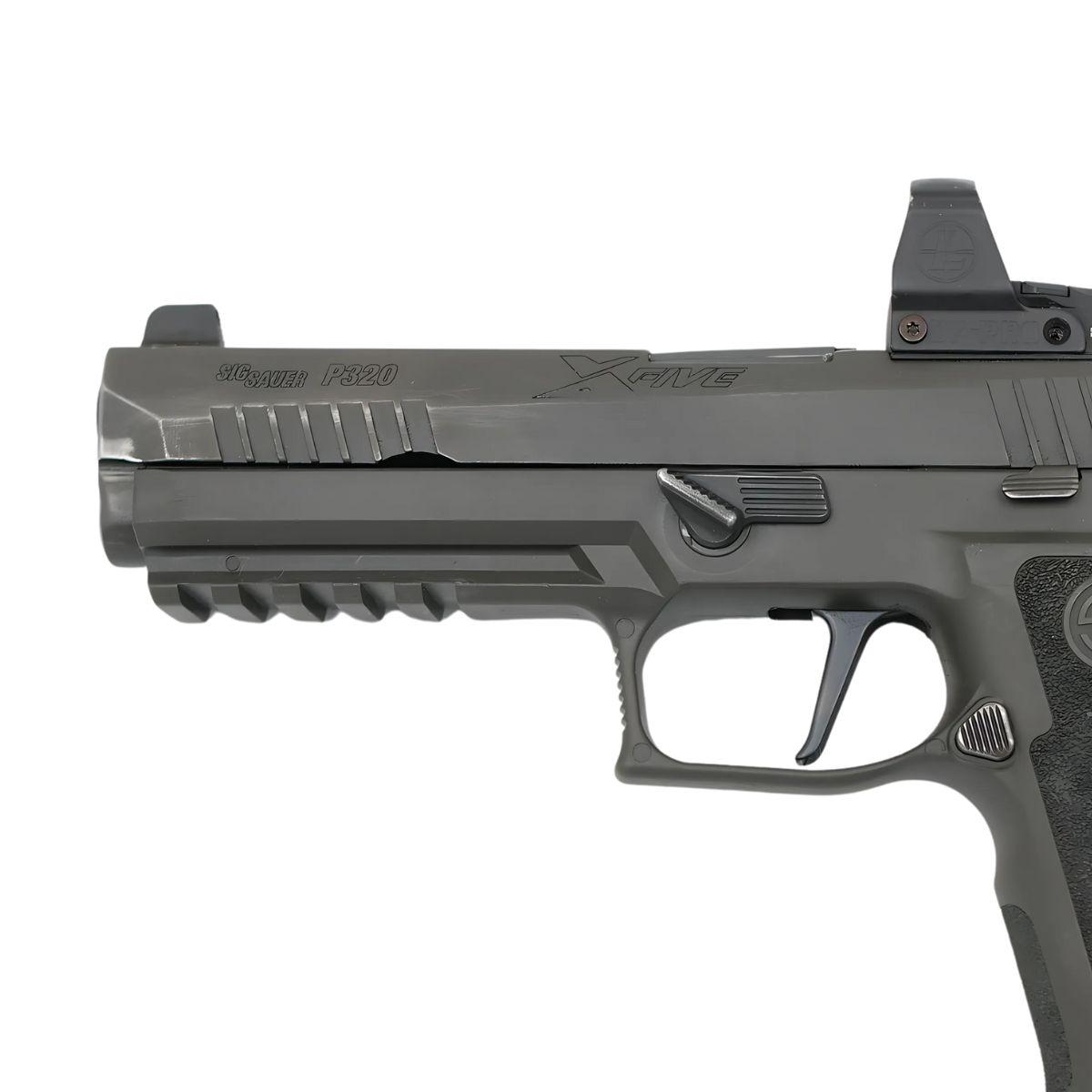 sig sauer xfive legion leupold delta point pro grayguns
