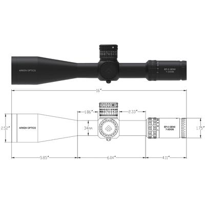 arken luneta celownicza ep5 gen ii 7 35x56 ffp vpr mil