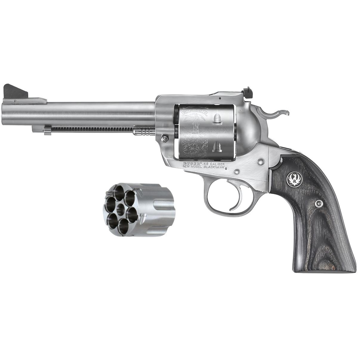 ruger new model blackhawk convertible 5 5 45 colt 45 auto 0472