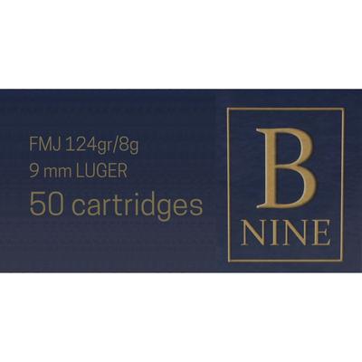 B-Nine 9x19 8g FMJ