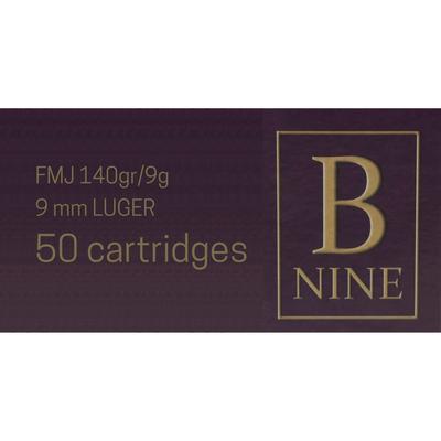 B-Nine 9x19 9g FMJ