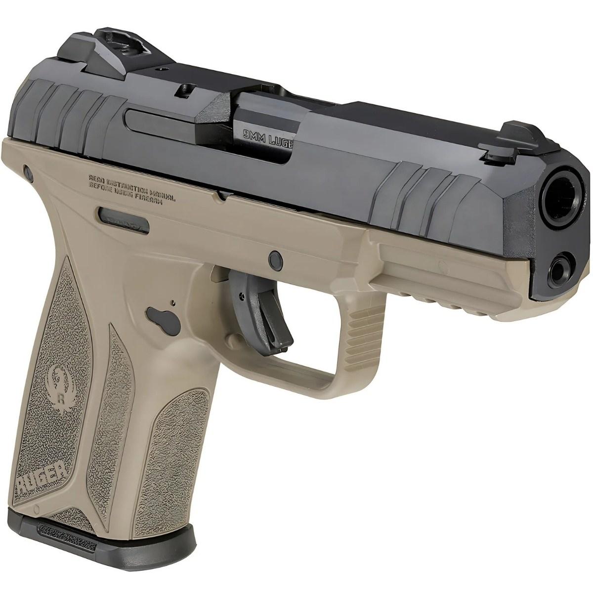 ruger security 9 black fde 3846