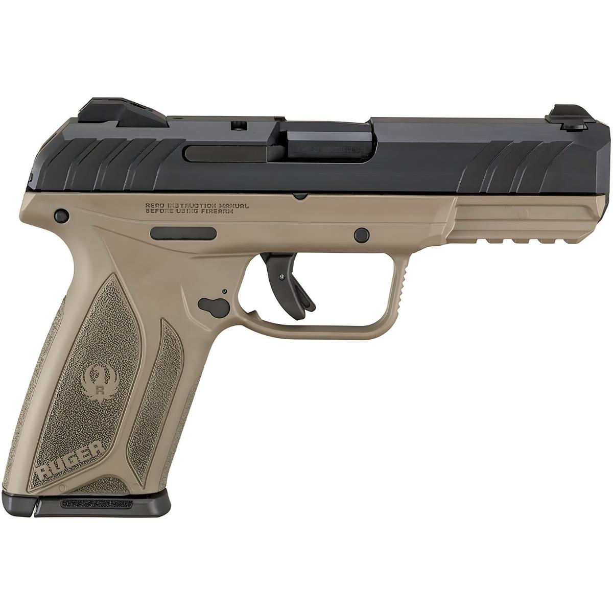ruger security 9 black fde 3846