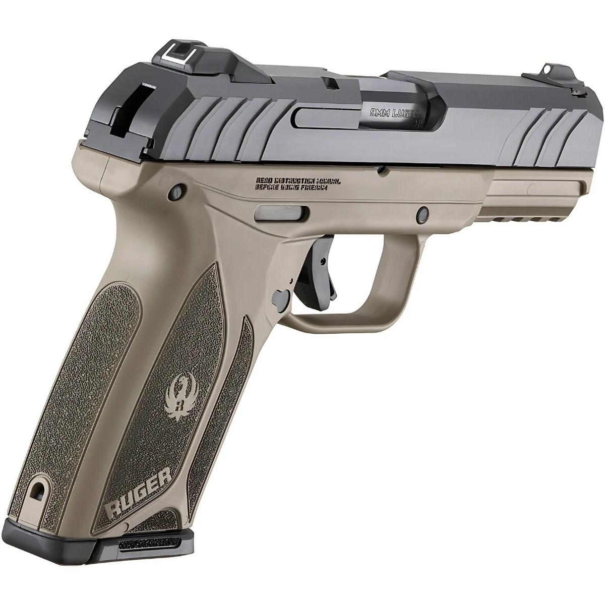 ruger security 9 black fde 3846