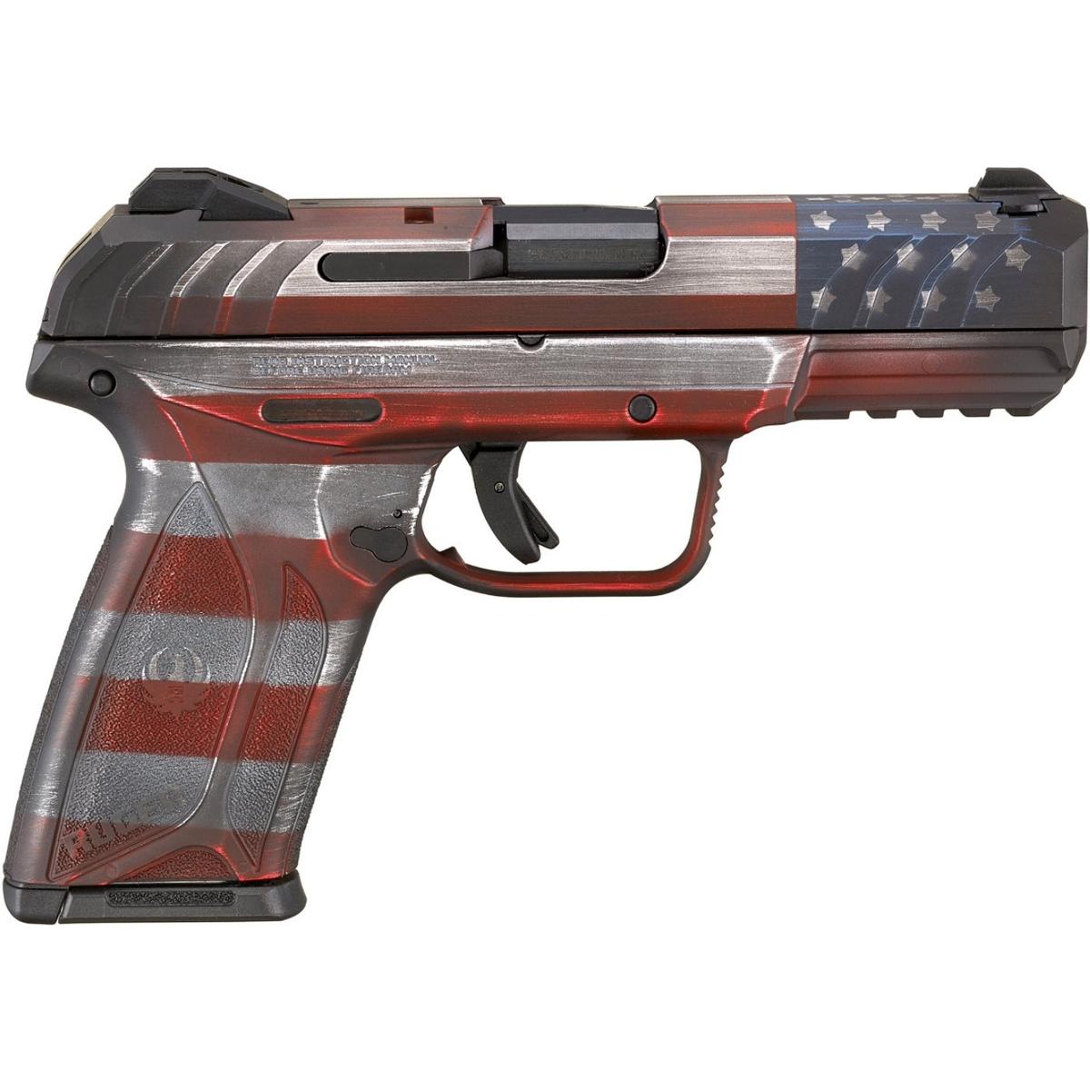 ruger security 9 compact battleworn flag 3840