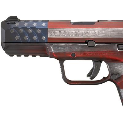 ruger security 9 compact battleworn flag 3840