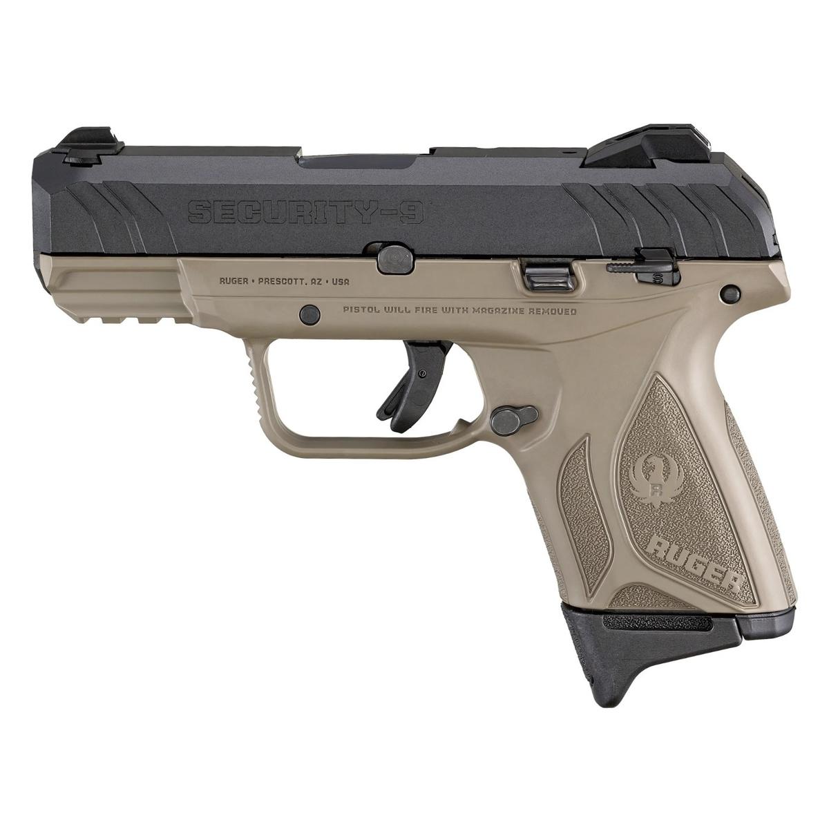 Ruger Security-9 Compact Black/FDE (3847)