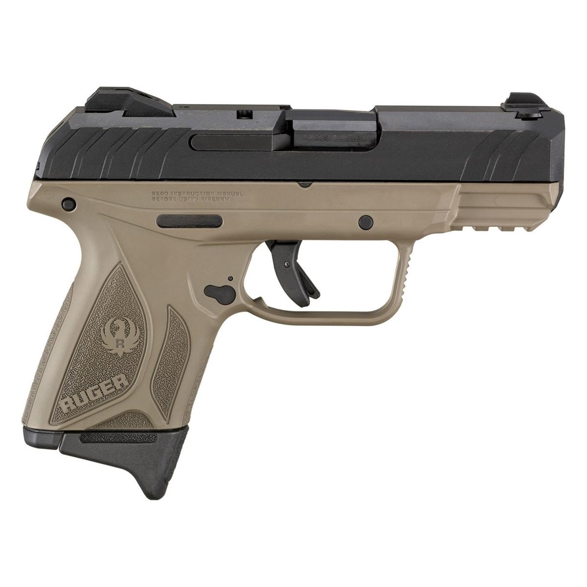 ruger security 9 compact black fde 3847