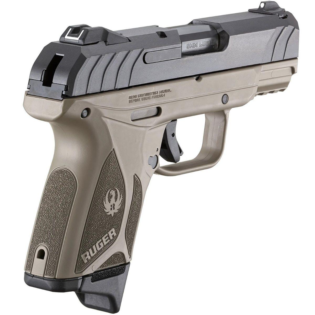 ruger security 9 compact black fde 3847