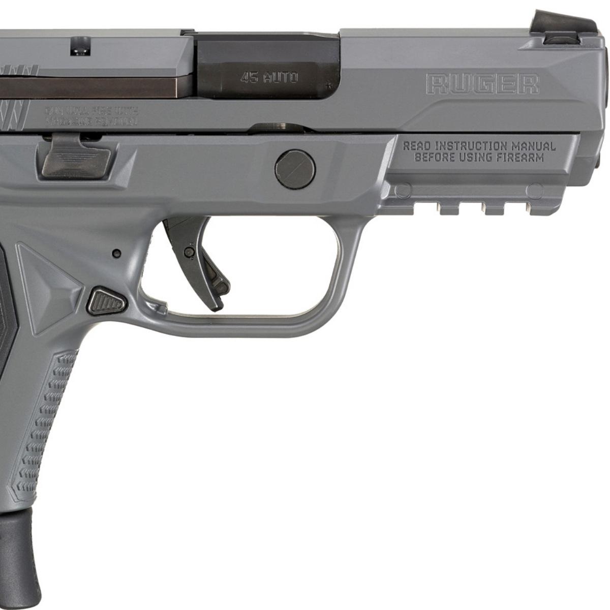 ruger american pistol compact gray 8649