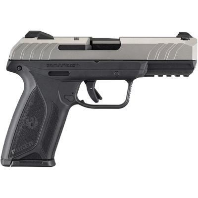 ruger security 9 silver black 3822