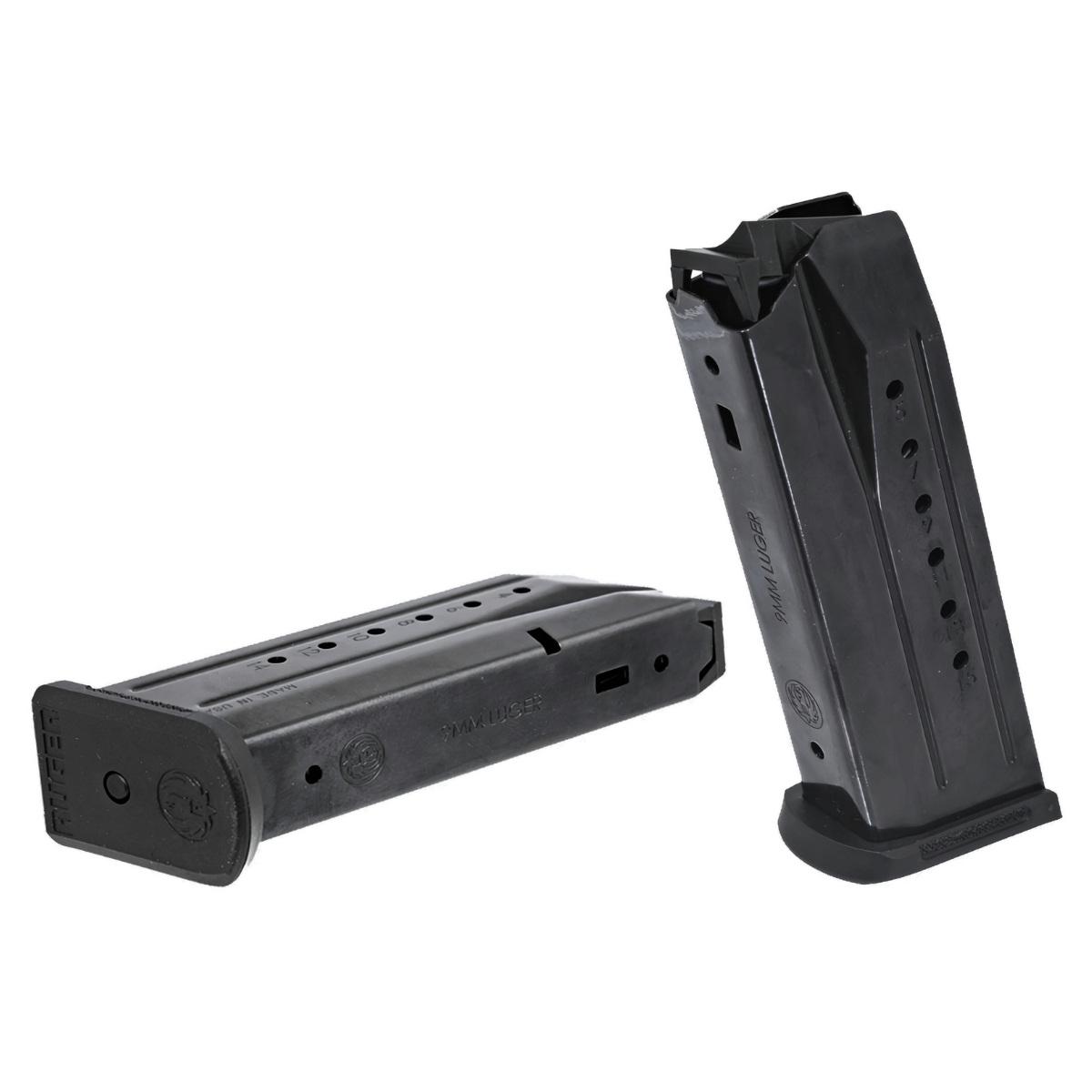 ruger security 9 silver black 3822