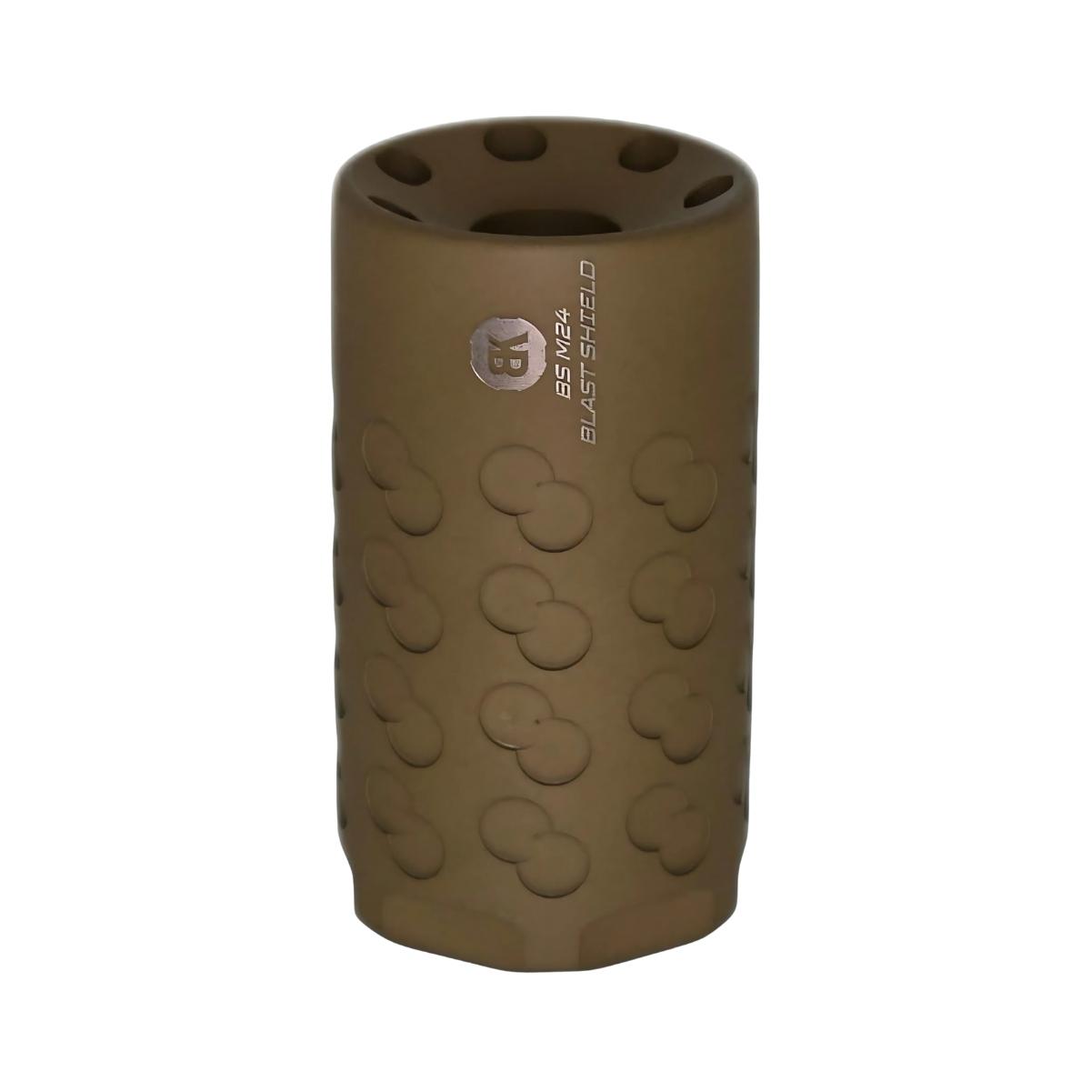 bk precise blast shield qd taplock troy coyote tan
