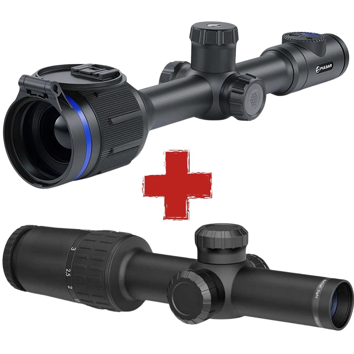 pulsar zestaw luneta termowizyjna thermion 2 xq35 pro luneta celownicza yukon jaeger 1 4x24 x01i