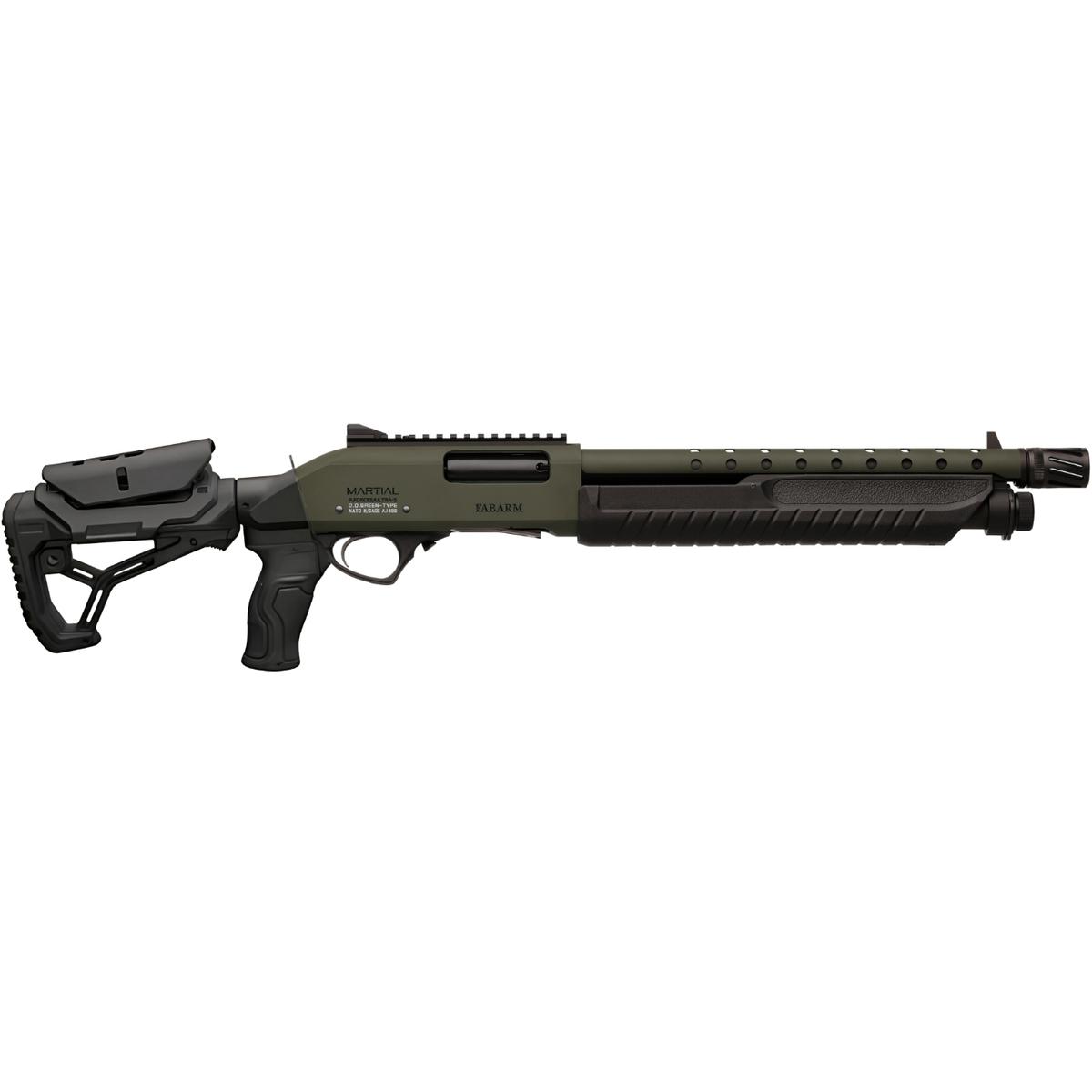 fabarm martial o d green telescopic 14