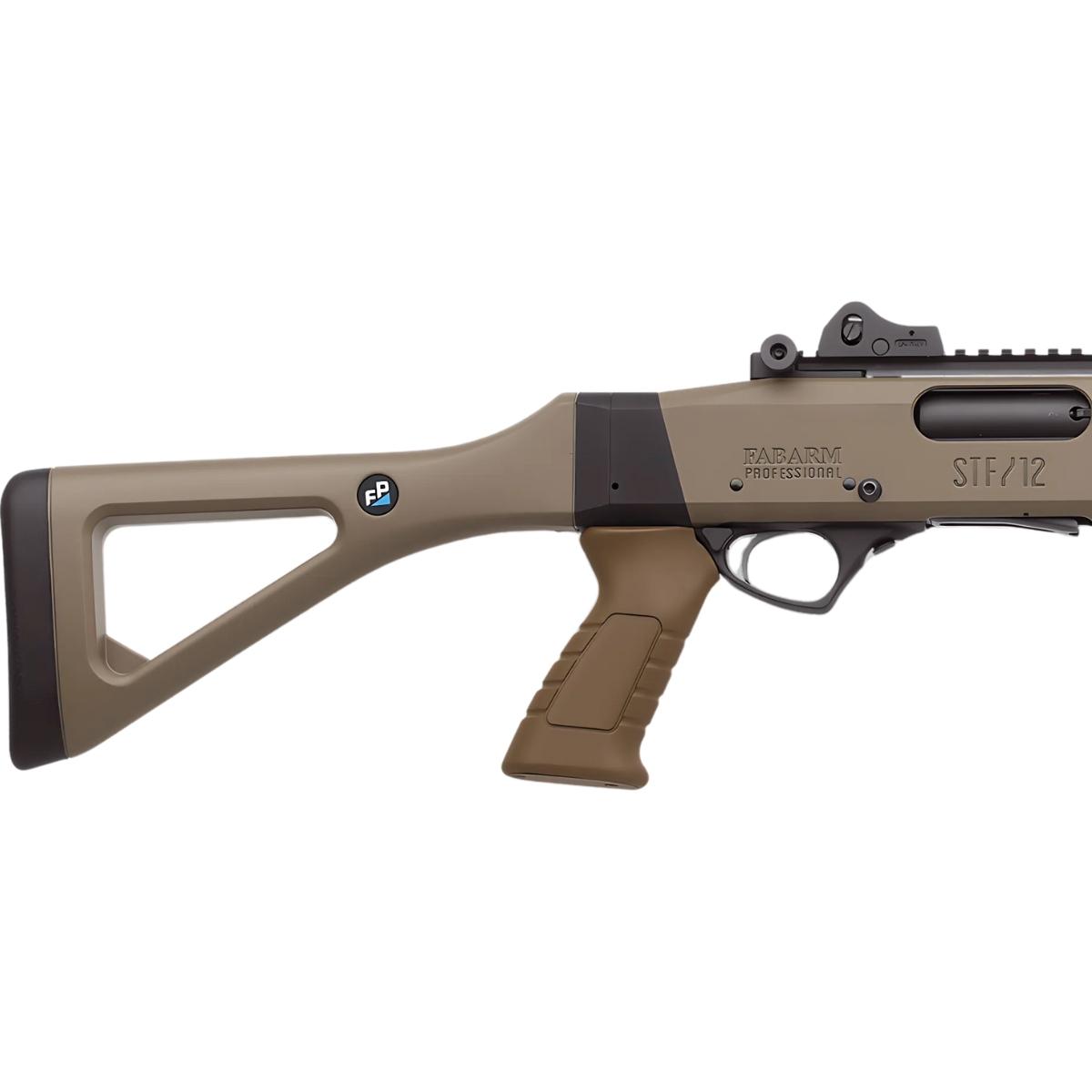 fabarm stf12 pistol grip 18 fde