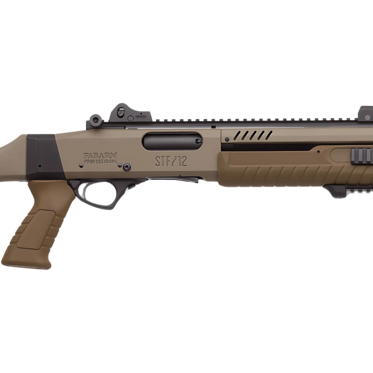 fabarm stf12 pistol grip 18 fde
