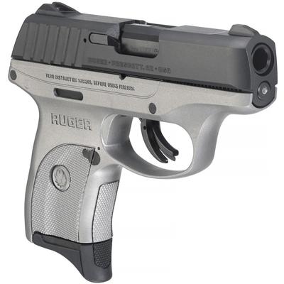 ruger ec9s bk silver 3290