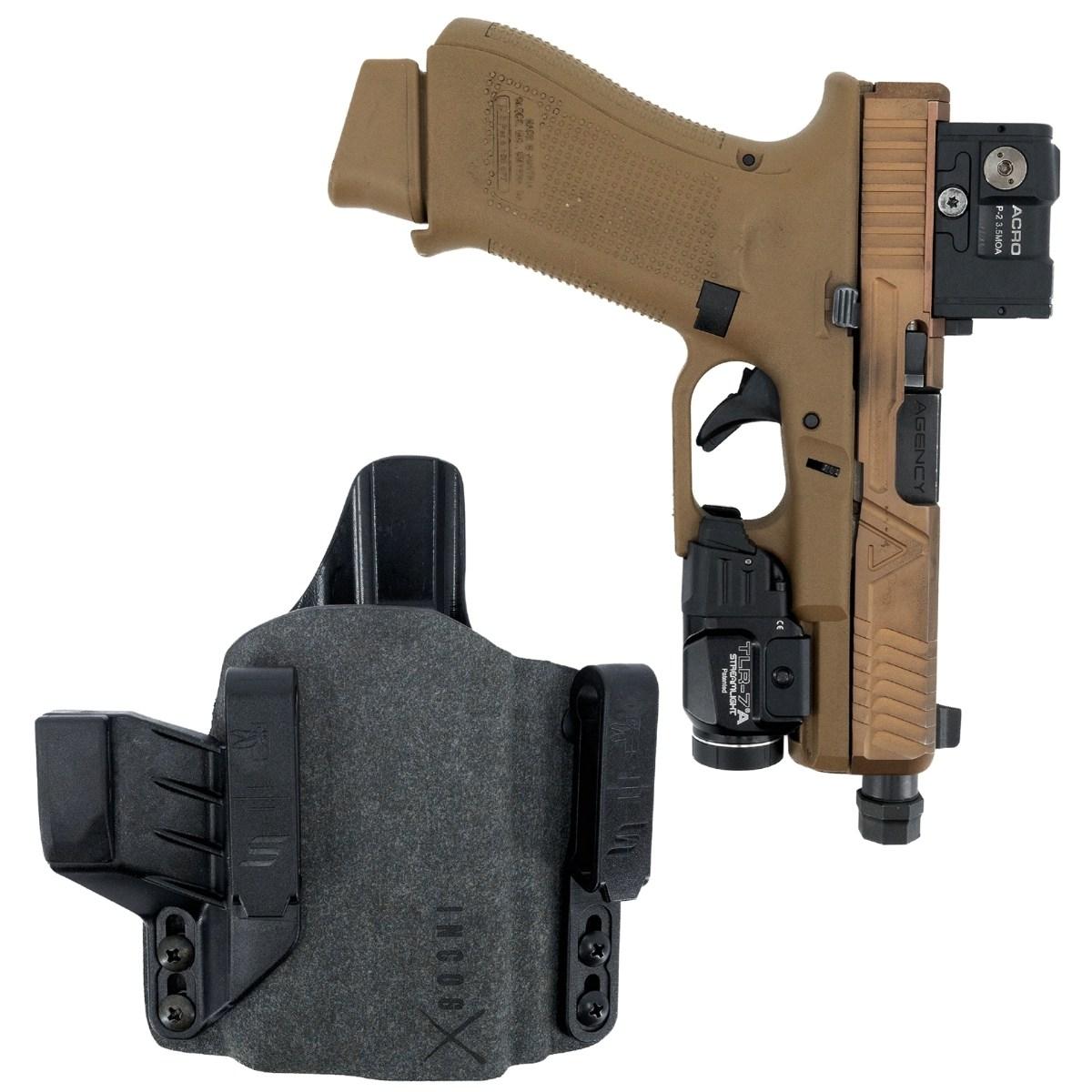 safariland kabura incog x iwb do pistoletu glock 17 19 w light prawa incog 0 835 a 7 cx1 61