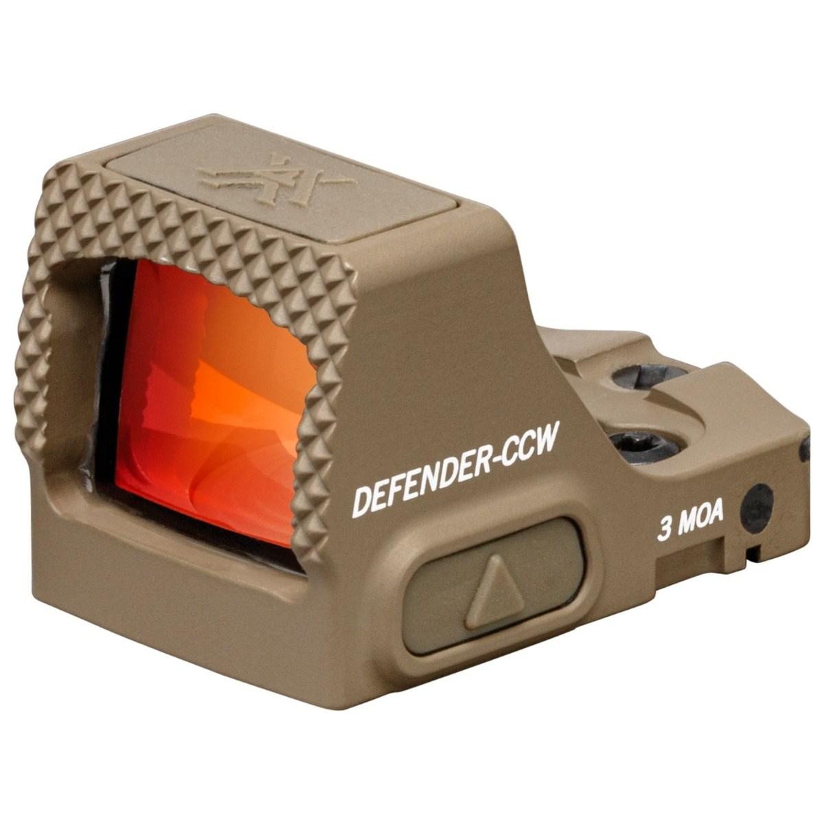 vortex kolimator defender ccw 3 moa tan dfccw mrd3 t