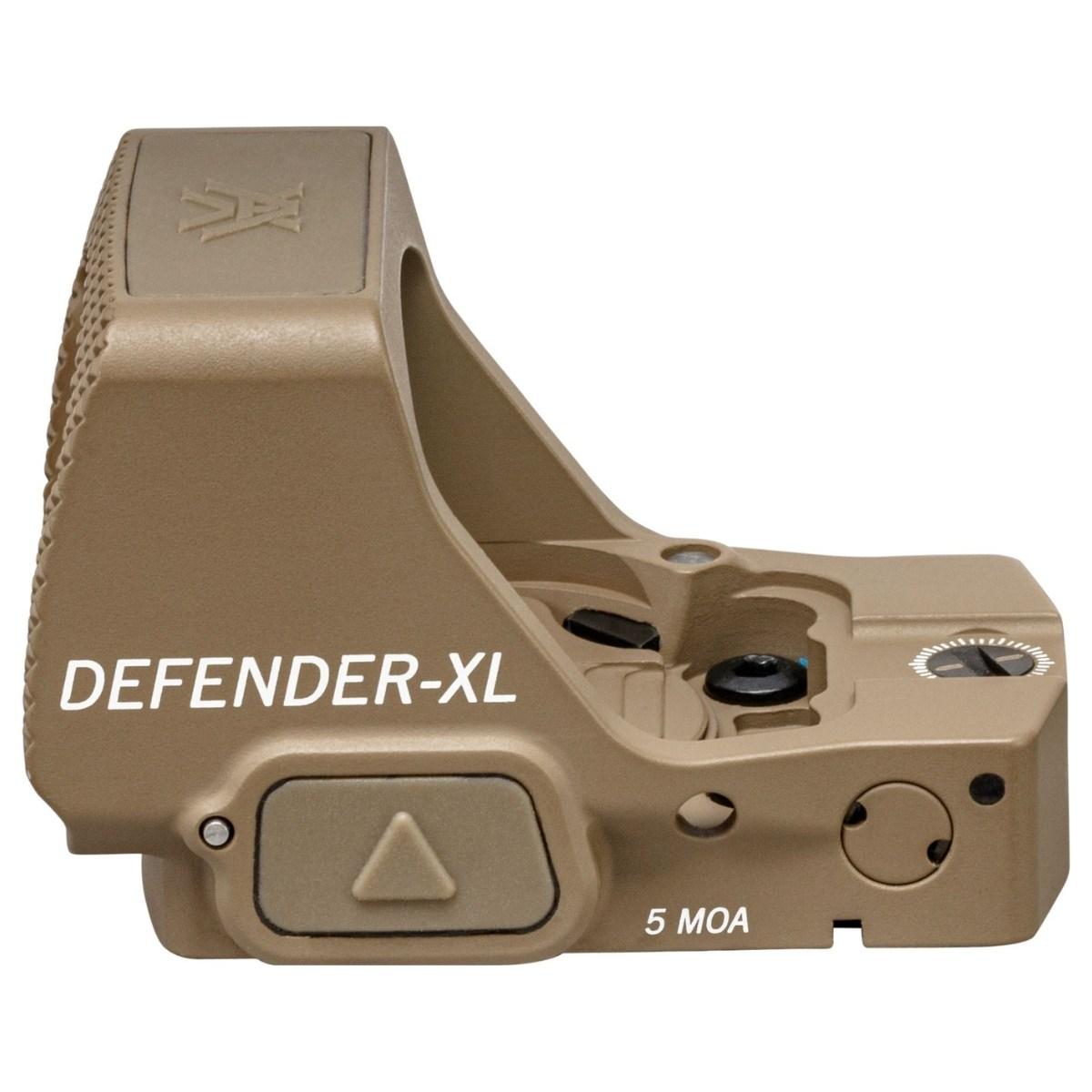 vortex kolimator defender xl 5 moa tan dfxl mrd5 t