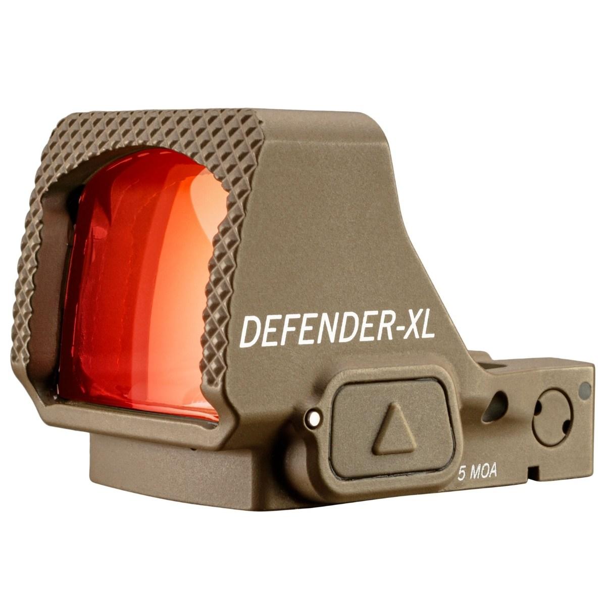 vortex kolimator defender xl 5 moa tan dfxl mrd5 t