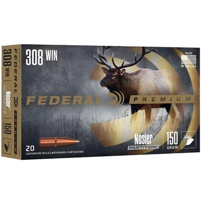 Federal .308 Win Nosler...