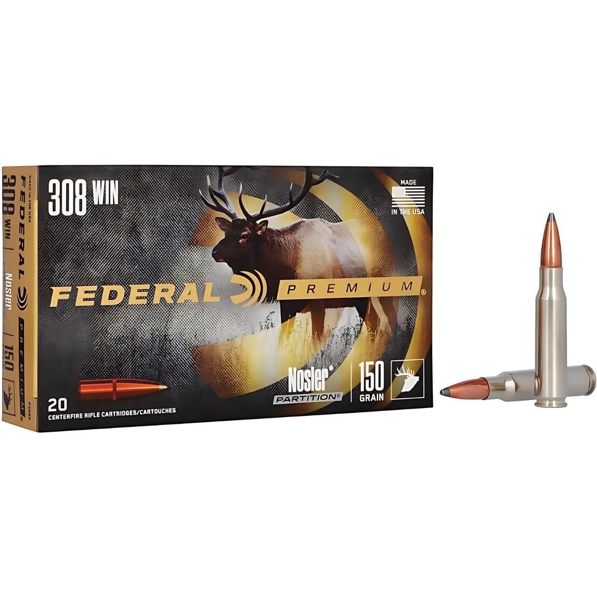 federal 308 win nosler partition 150gr