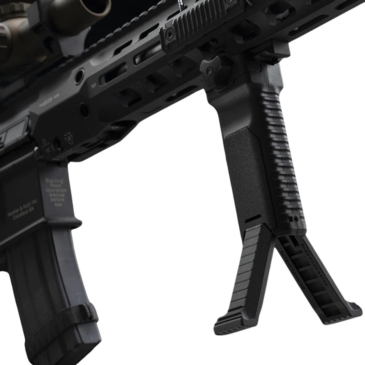 strike industries chwyt przedni z dwojnogiem strike picatinny czarny si ar bipod