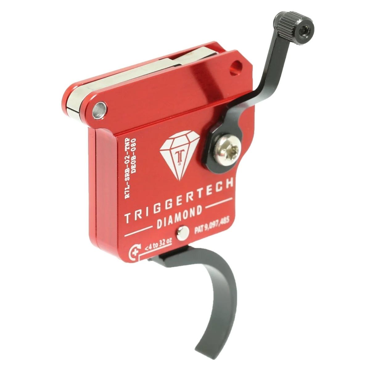 triggertech mechanizm spustowy rem700 diamond pro curved pvd black single stage lh r7l srb 02 tnp