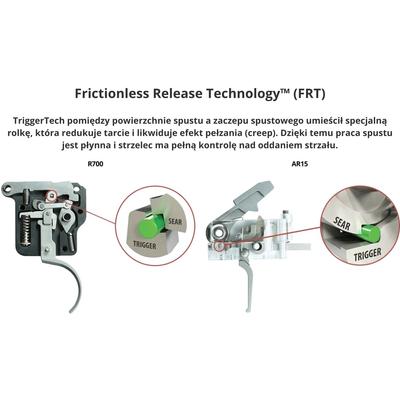 triggertech mechanizm spustowy rem700 diamond pro curved pvd black single stage lh r7l srb 02 tnp
