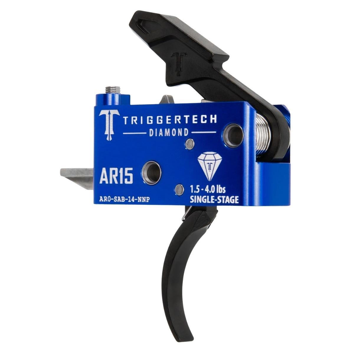 triggertech mechanizm spustowy do ar15 single stage diamond pro curved ar0 sab 14 nnp