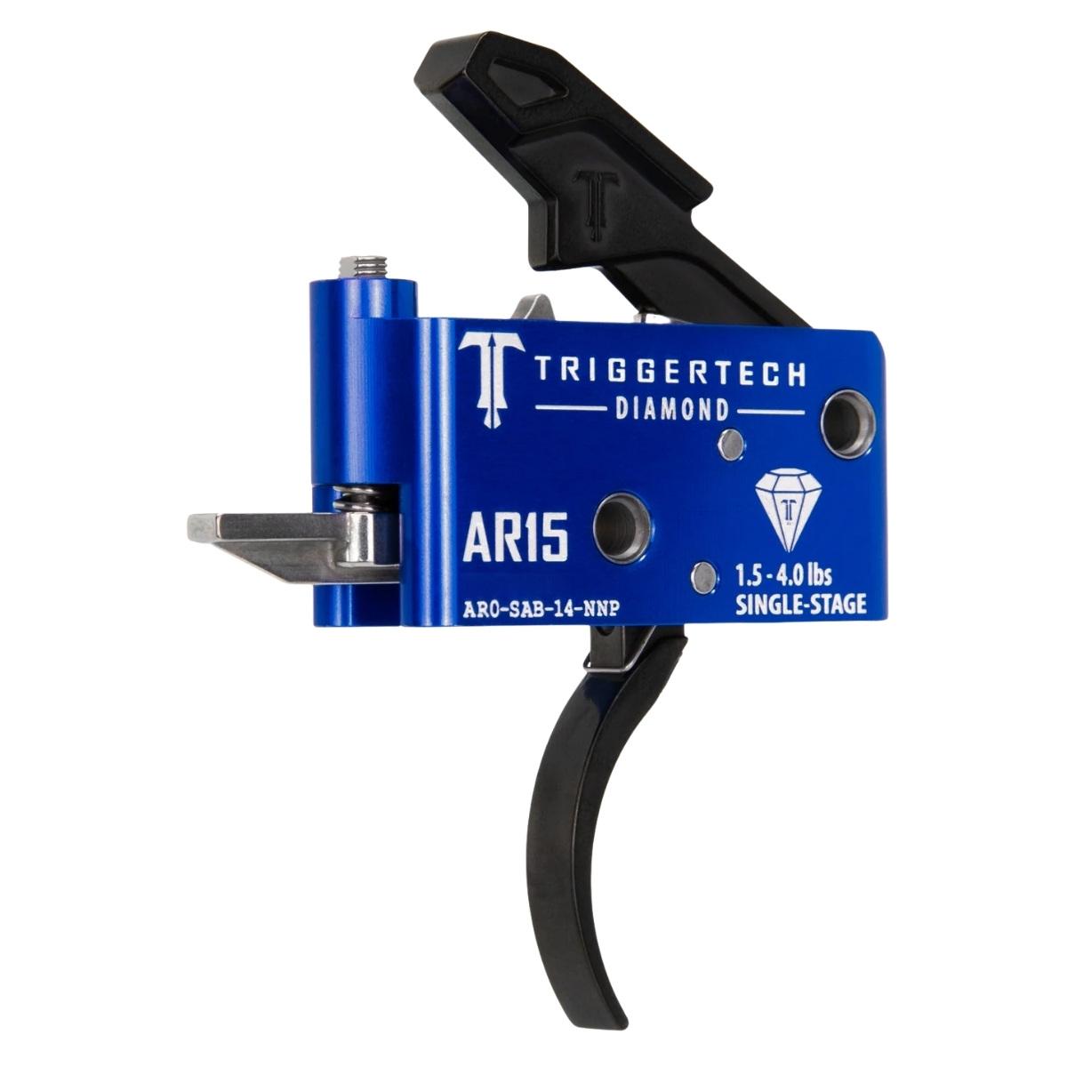 triggertech mechanizm spustowy do ar15 single stage diamond pro curved ar0 sab 14 nnp