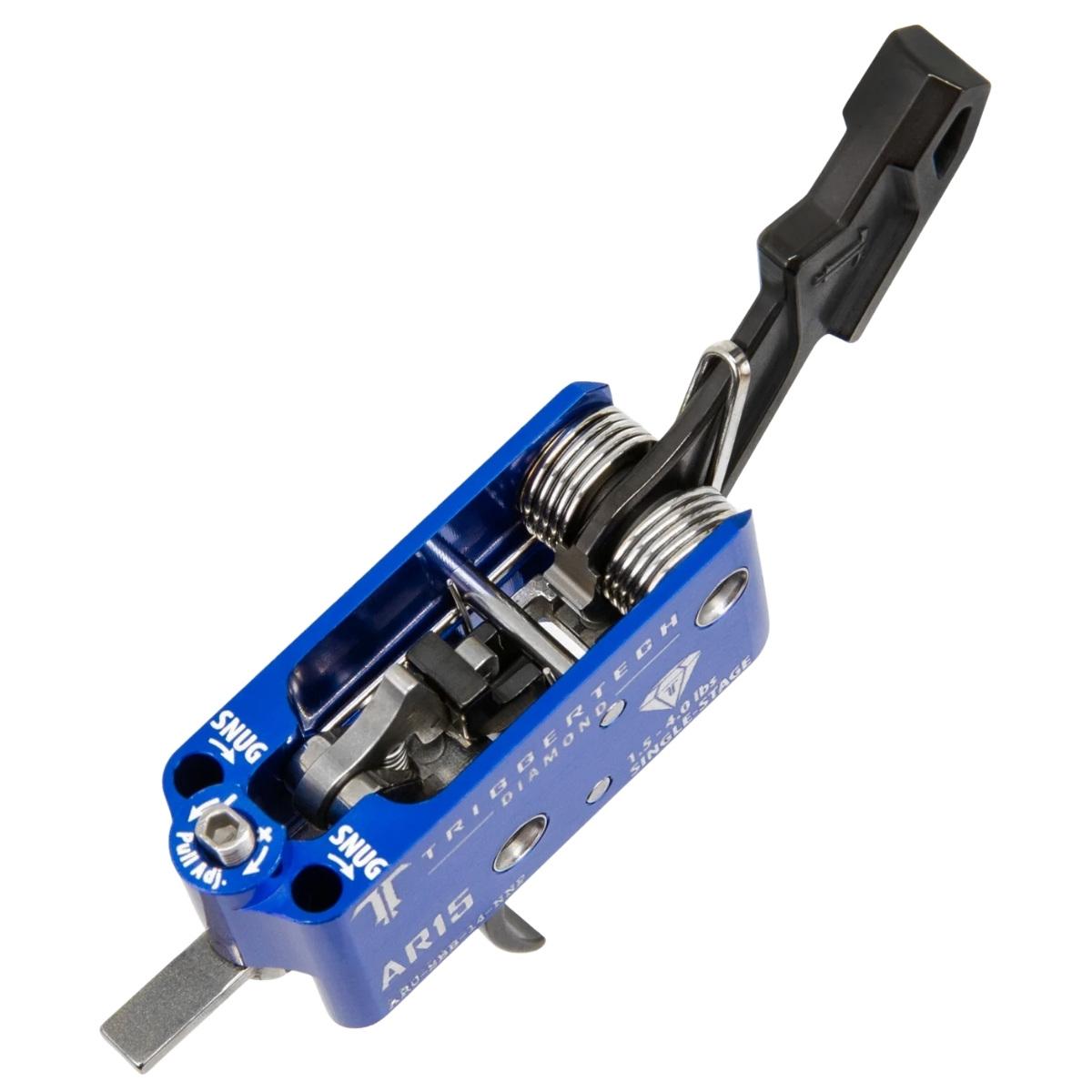 triggertech mechanizm spustowy do ar15 single stage diamond pro curved ar0 sab 14 nnp