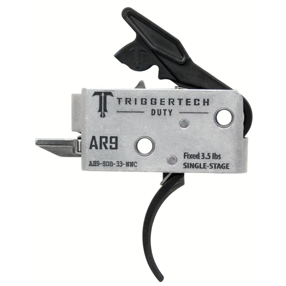 triggertech mechanizm spustowy duty do ar9 3 5lbs single stage curved ah9 sdb 33 nnc