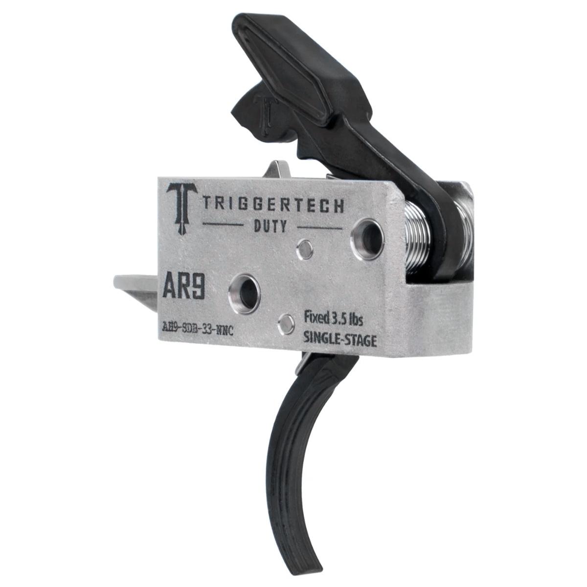 triggertech mechanizm spustowy duty do ar9 3 5lbs single stage curved ah9 sdb 33 nnc