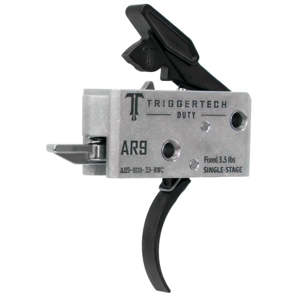 triggertech mechanizm spustowy duty do ar9 3 5lbs single stage curved ah9 sdb 33 nnc