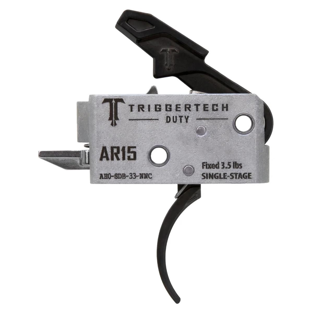triggertech mechanizm spustowy duty do ar15 3 5lbs single stage curved ah0 sdb 33 nnc