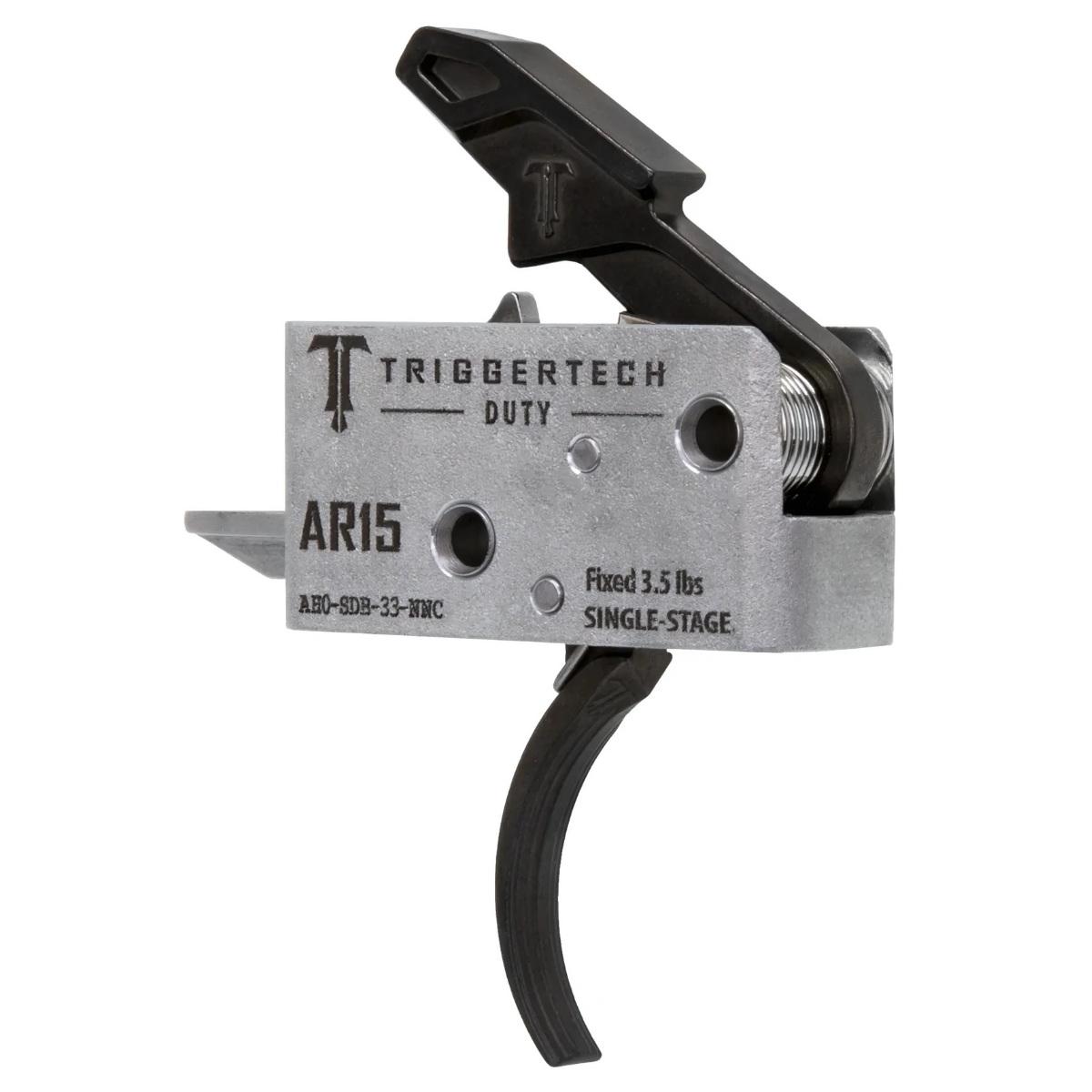 triggertech mechanizm spustowy duty do ar15 3 5lbs single stage curved ah0 sdb 33 nnc